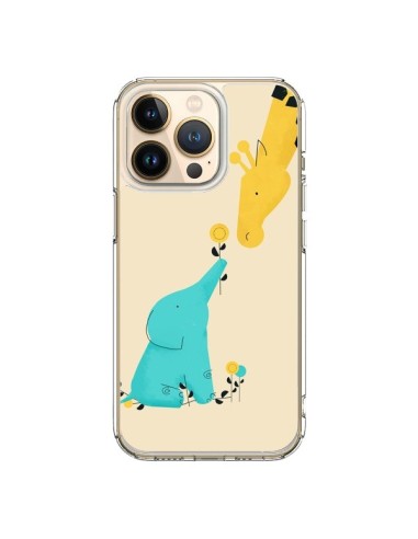 Cover iPhone 13 Pro Elefante Cucciolo Giraffa - Jay Fleck