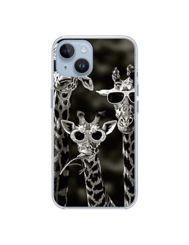 Cover iPhone 14 Giraffa Swag Famiglia Giraffe  - Asano Yamazaki