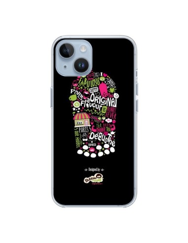 Coque iPhone 14 Bubble Fever Original Flavour Noir - Bubble Fever