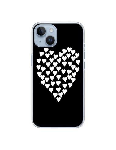 Cover iPhone 14 Cuore nei cuori Bianco - Project M