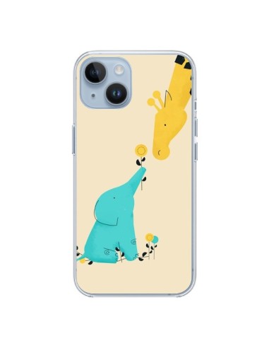 iPhone 14 case Elephant Baby Giraffe - Jay Fleck