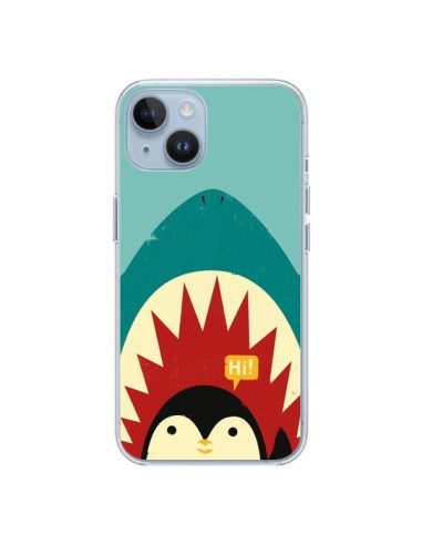 Cover iPhone 14 Pinguino Squalo - Jay Fleck