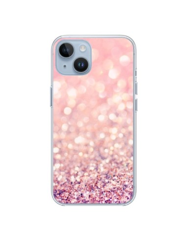 Cover iPhone 14 Paillettes Blush - Lisa Argyropoulos