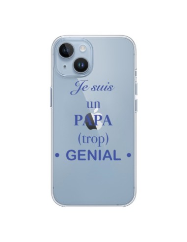 iPhone 14 case I’m a Genius Dad Clear - Laetitia