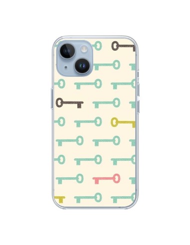 Coque iPhone 14 Clefs Keys - Leandro Pita