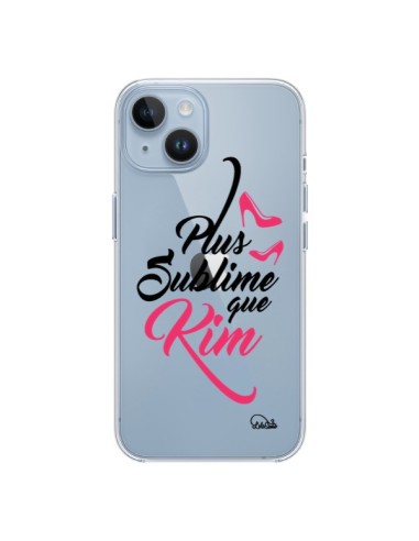 Cover iPhone 14 Plus sublime que Kim Trasparente - Lolo Santo