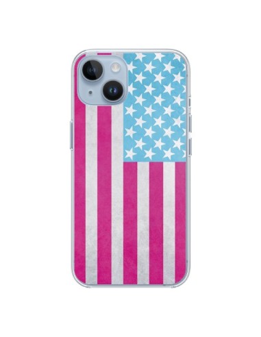 iPhone 14 case Flag USA Vintage - Mary Nesrala