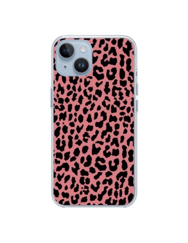 iPhone 14 case Leopard Corallo Neon - Mary Nesrala