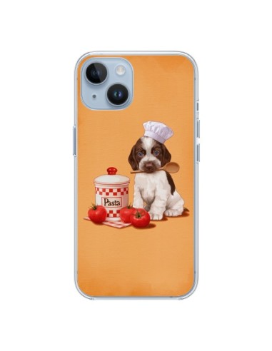 Cover iPhone 14 Cane Pates Pasta Cuoco - Maryline Cazenave