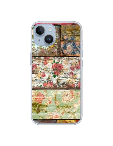 iPhone 14 case Lady Rococo Wood Flowers - Maximilian San