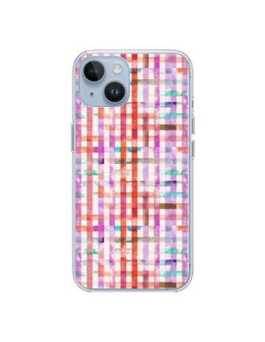 Cover iPhone 14 Pappagallo Tropicale Palme - Ninola Design