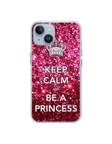 iPhone 14 case Keep Calm and Be A Princess - Nico