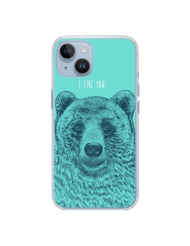 Cover iPhone 14 Orso I like You - Rachel Caldwell