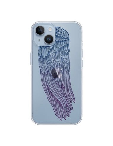 Cover iPhone 14 Ali d'Angelo Trasparente - Rachel Caldwell