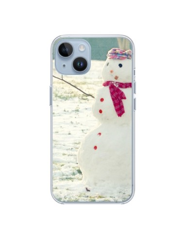 Cover iPhone 14 Pupazzo di neve - R Delean