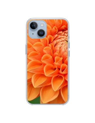 iPhone 14 case Flowers Orange - R Delean