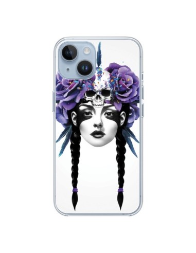 Cover iPhone 14 Ragazza Fiori Warrior - Ruben Ireland