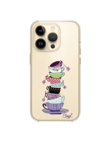 Cover iPhone 14 Pro Tazza da Té Trasparente - Chapo