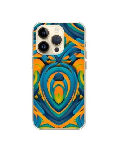 Cover iPhone 14 Pro Cuore Azteco - Eleaxart