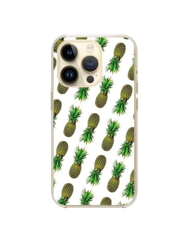 Cover iPhone 14 Pro Ananas Pineapple Frutta - Eleaxart