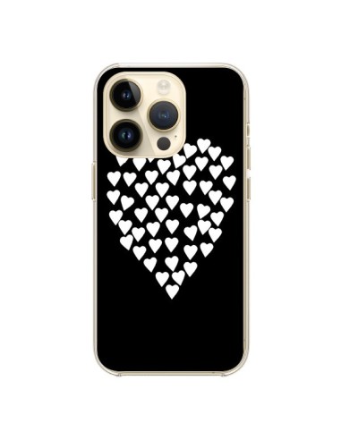 Cover iPhone 14 Pro Cuore nei cuori Bianco - Project M