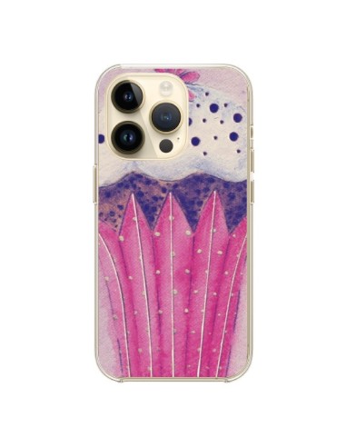 Cover iPhone 14 Pro Cupcake Rosa - Irene Sneddon