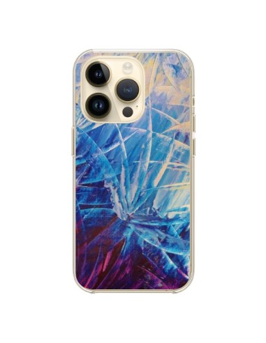 Cover iPhone 14 Pro Fiori Viola françaises - Ebi Emporium