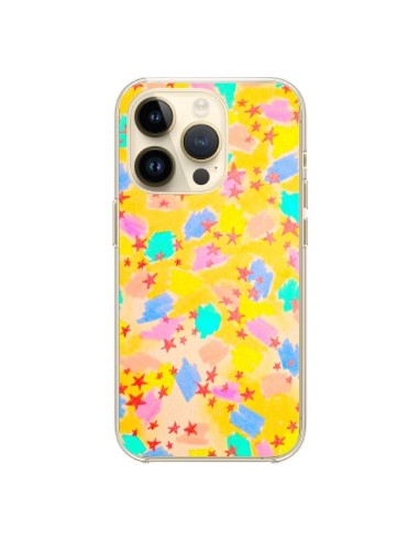 Cover iPhone 14 Pro Stelle Gialle - Ebi Emporium