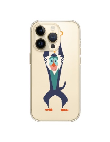 Cover iPhone 14 Pro Futuro Re Leone King Rafiki Trasparente - Jay Fleck