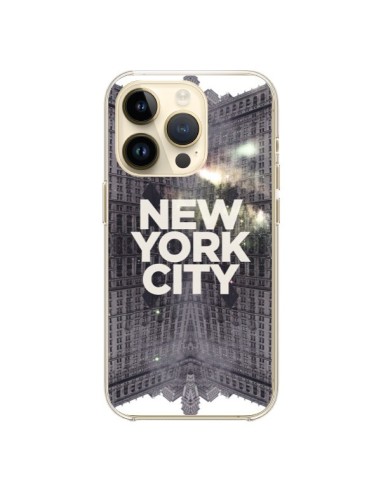 Cover iPhone 14 Pro New York City Grigio - Javier Martinez