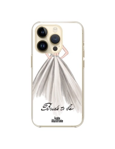 Cover iPhone 14 Pro Bride To Be Sposa - kateillustrate