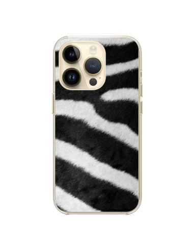 Cover iPhone 14 Pro Zebra - Laetitia