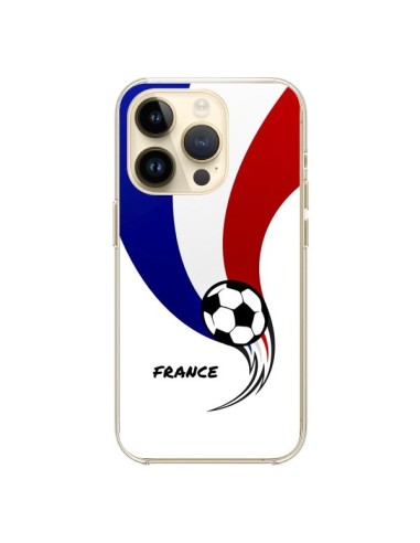 Cover iPhone 14 Pro Squadra Francia Ballon Football - Madotta