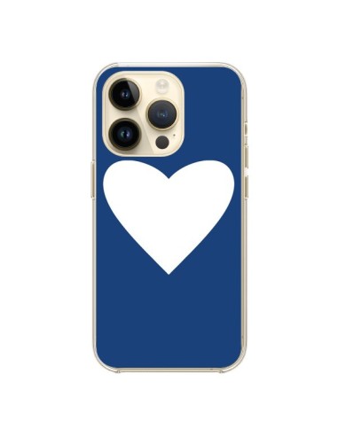 Cover iPhone 14 Pro Cuore Navy Blue - Mary Nesrala