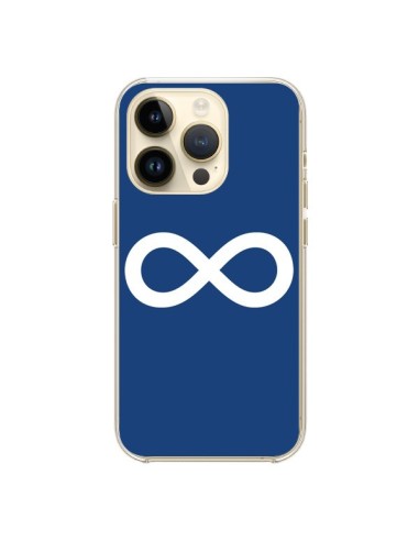 Cover iPhone 14 Pro Infinito Navy Blue Infinity - Mary Nesrala