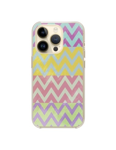 Cover iPhone 14 Pro Chevron Summer Triangolo Azteco - Mary Nesrala