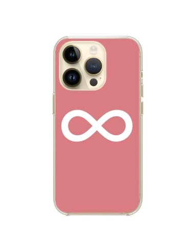 iPhone 14 Pro Case Infinity Infinito Forever Corallo - Mary Nesrala