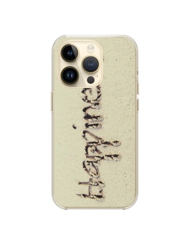 Cover iPhone 14 Pro Happiness Sabbia - Mary Nesrala