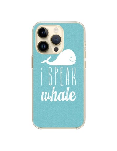 Cover iPhone 14 Pro I Speak Whale Balena - Mary Nesrala