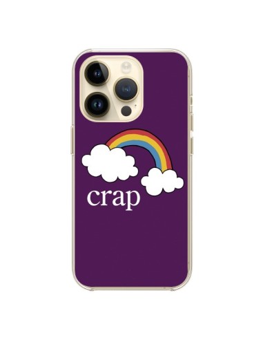 Cover iPhone 14 Pro Crap Arcobaleno  - Maryline Cazenave