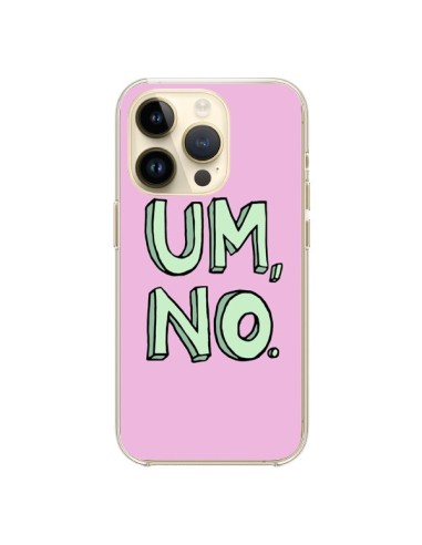 Cover iPhone 14 Pro Um, No - Maryline Cazenave