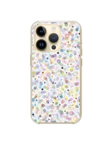 Cover iPhone 14 Pro Cosmic Bolle Multicolore - Ninola Design