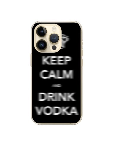 Cover iPhone 14 Pro Keep Calm and Drink Vodka - Nico