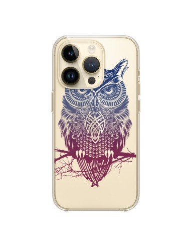 Cover iPhone 14 Pro Gufo Trasparente - Rachel Caldwell