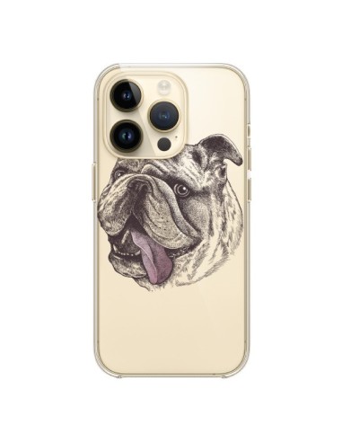 iPhone 14 Pro Case Dog Bulldog Clear - Rachel Caldwell