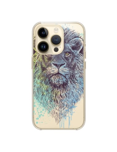 Cover iPhone 14 Pro Re Leone Trasparente - Rachel Caldwell