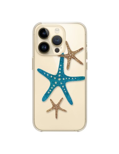 Cover iPhone 14 Pro Stella Marina Trasparente - Sylvia Cook