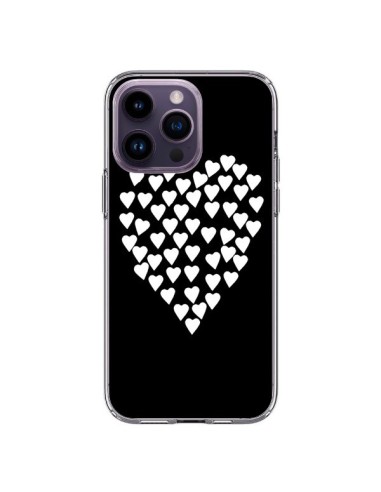 Cover iPhone 14 Pro Max Cuore nei cuori Bianco - Project M