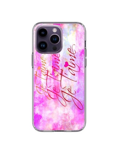 Cover iPhone 14 Pro Max I Love You Ti Amo - Ebi Emporium