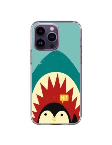 Cover iPhone 14 Pro Max Pinguino Squalo - Jay Fleck